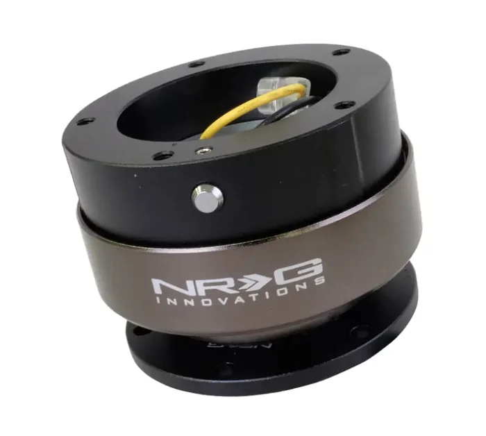 NRG Quick Release Kit Gen 2.5 – Black / Black Ring (5 Hole)