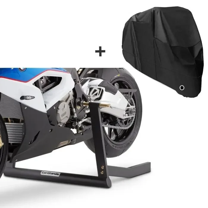 Paddock Stand Set compatible with Honda Transalp XL 600 V Center Pro with Cover ConStands S-F1