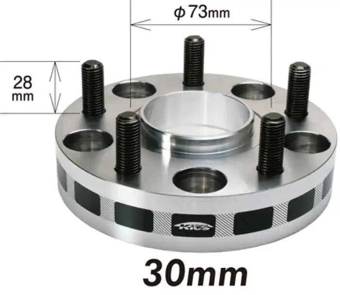 Project Kics 12×1.5 6×139.7 Wide Tread Spacers 4WD – 30mm