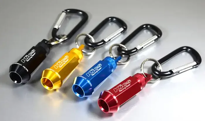 Project Kics Key Holder for Wheel Nut – 12×1.25 Gold