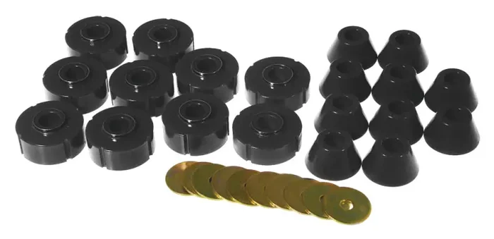 Prothane 78-80 Chevy K10 Blazer Body Mount Kit – Black