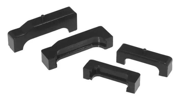 Prothane 88-98 Chevy Truck Big Block Radiator Insolators – Black