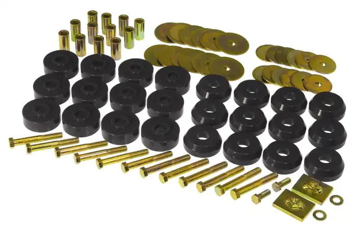 Prothane Chevy Conv Impala / Belair Body Mount Kit – Black
