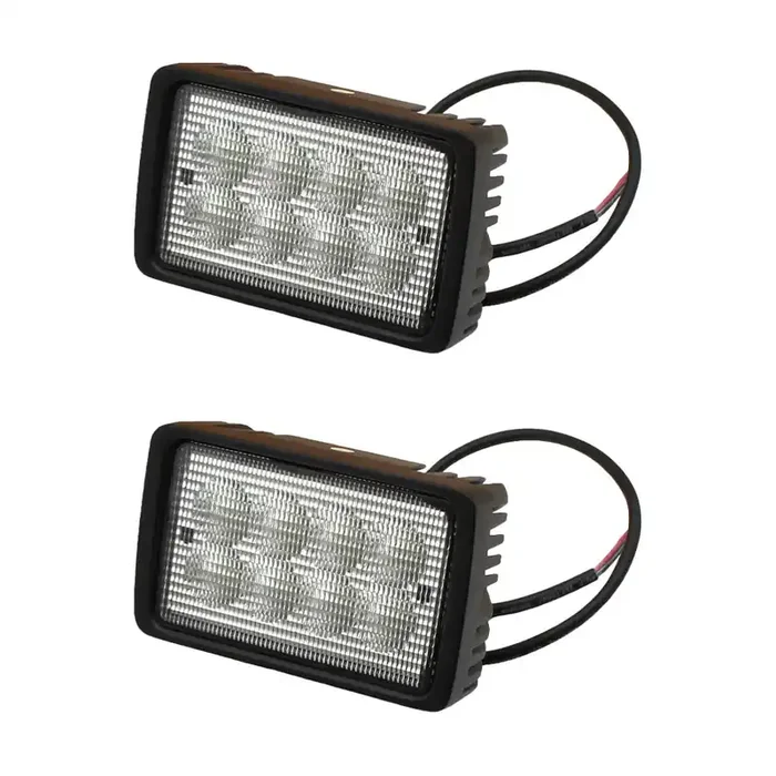 Qty 2 Rectangle LED Flood Work Lamp Fits Tiger Replaces TL3030