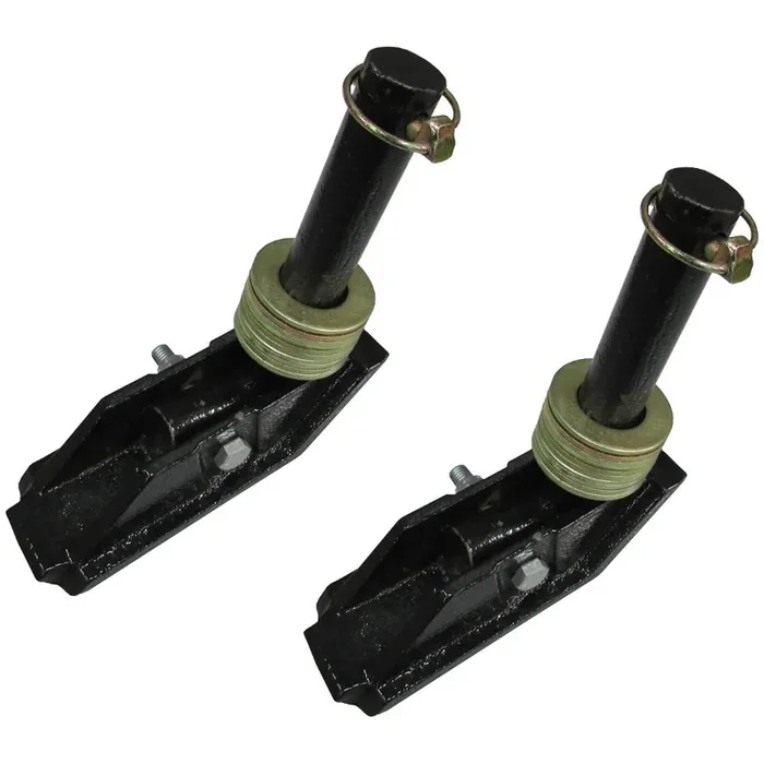 Qty 2 Snow Plow Shoe w/ Square Foot Fits FISHER Replaces 09126