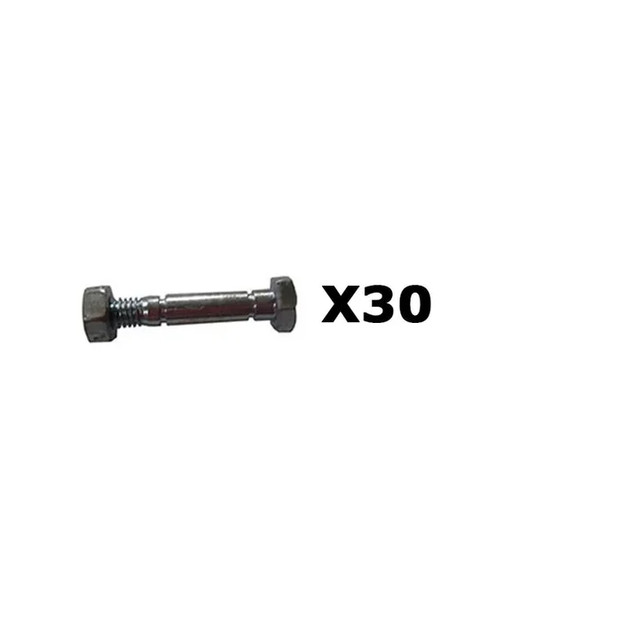 Qty 30 2-1/8″ x 5/16″ Shear Pin with Nut Fits Prime Line Replaces 7-04369