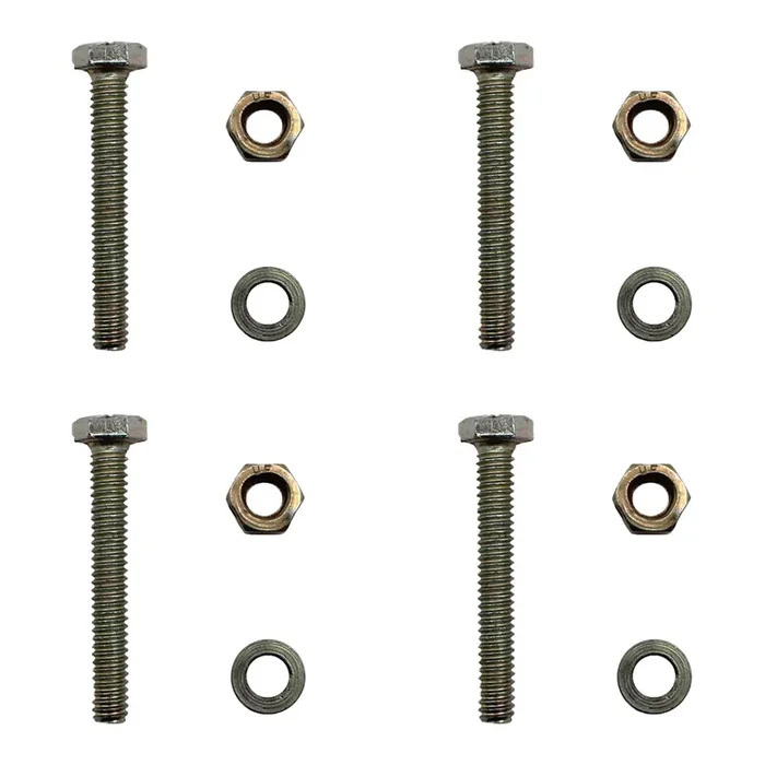 Qty 4 Shear Pin with Nut & Spacer Fits John Deere Replaces STW60-0017_x4