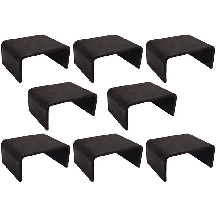 Qty 8 Weld-on 6 gauge Stake Pocket Fits Universal Products Replaces 1000103