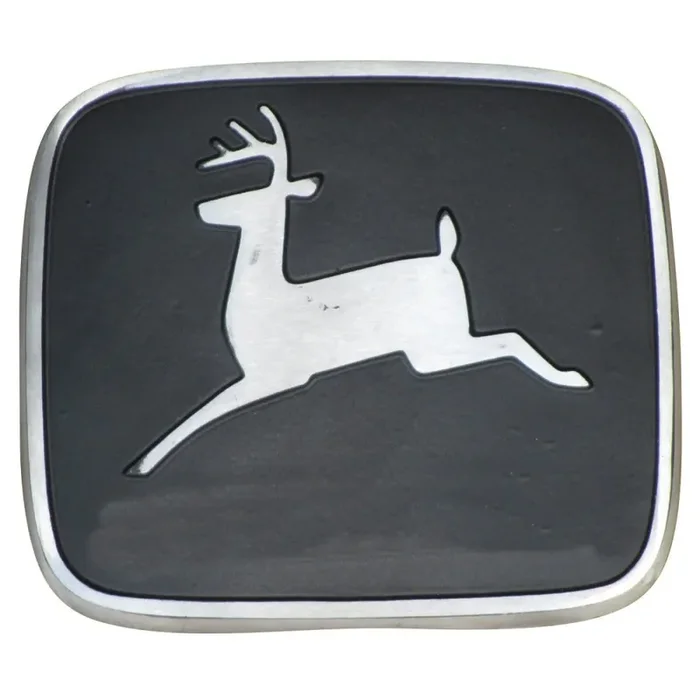 R67027 One New Metal Emblem Fits John Deere R59991, R55213,