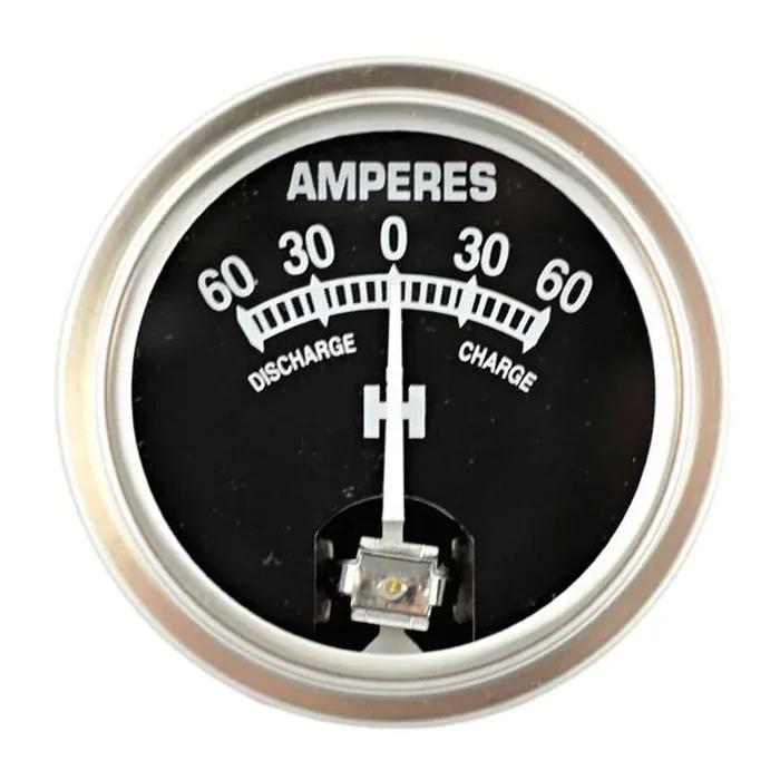 R7779 Amp Gauge 60-60 w/ Logo Fits IH / Fits FARMALL