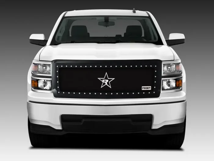 RBP NDX Series All Black Grille 14-15 Chevy Silverado 1500