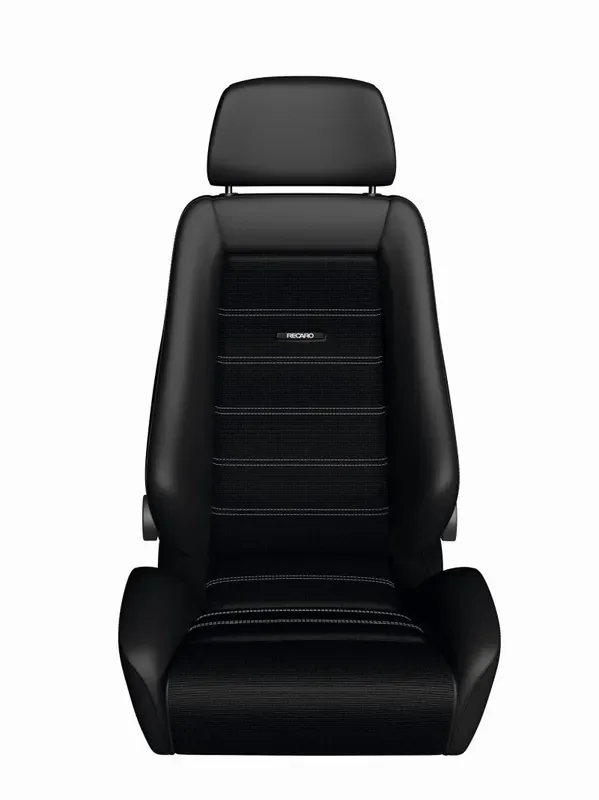 Recaro Classic LX Seat – Black Leather/Classic Corduroy