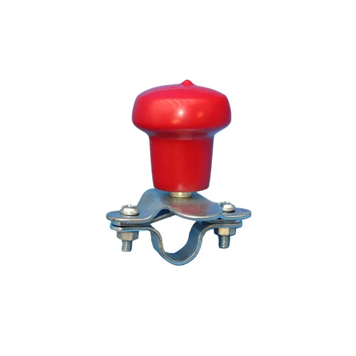Red Universal Tractor Steering Wheel Spinner Knob for Deep Spoke Wheel