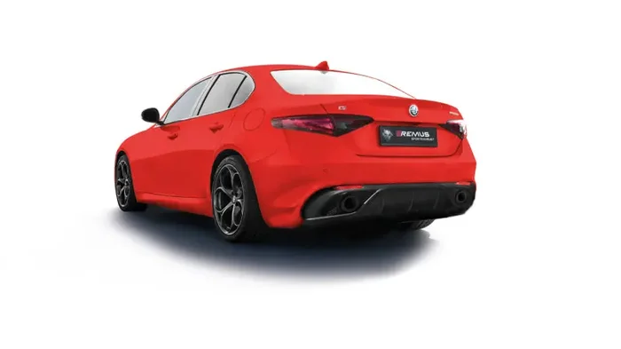 Remus Alfa Romeo Giulia Veloce Type952 10/2016 2.0L Turbo Multiair 206 kw Cat Back