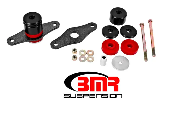 *Returned* BMR 15-17 S550 Mustang Motor Mount Kit (Polyurethane) – Black Anodized SKU MM007