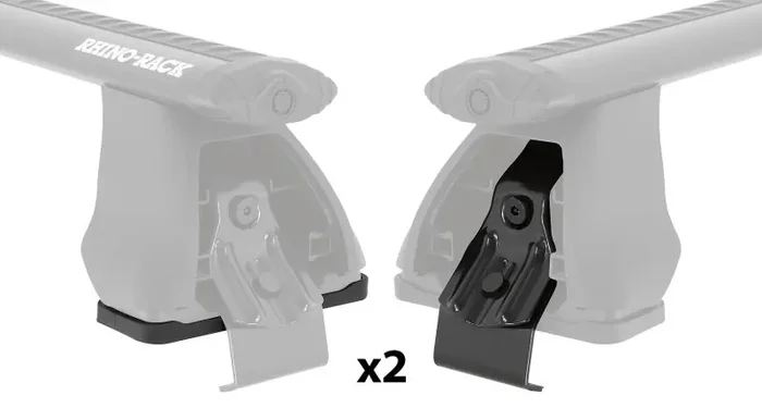 Rhino-Rack 2500 Fitting Kit – Half – 2 Pads/2 Clamps