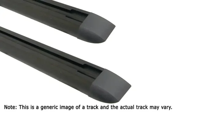 Rhino-Rack RTC Tracks w/Hardware & End Caps – 63in – Pair