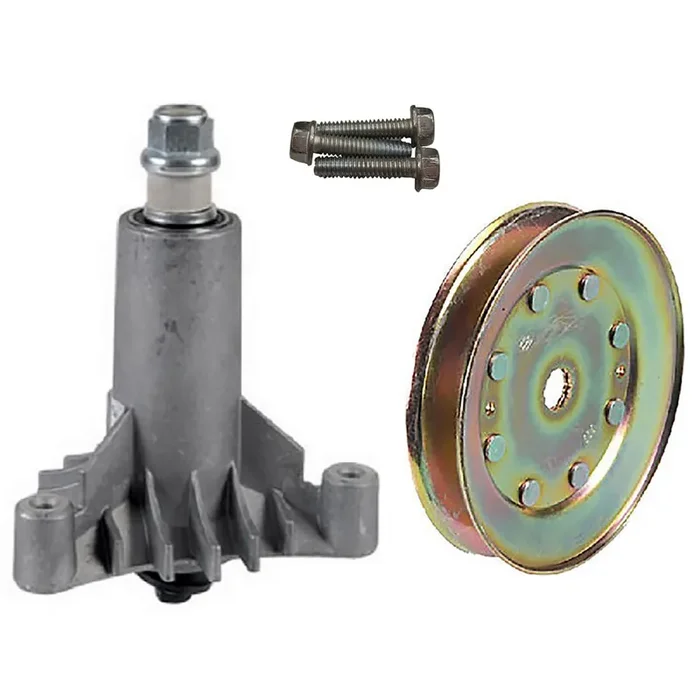 Riding Mower Mandrel Fits Craftsman 42″ 130794 & Pulley 173436 153535