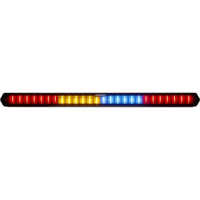 Rigid Industries 28in Chase Light Bar Universal – Rear Facing 27 Mode 5 Color LED Light Bar