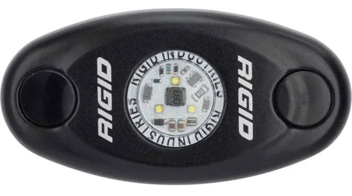 Rigid Industries A-Series Light – Black – Low Strength – Red