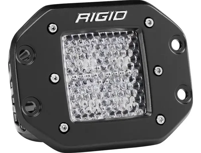 Rigid Industries Dually – Flush Mount – 60 Deg. Lens – Single