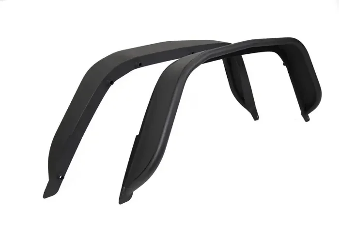 Rugged Ridge 21+ Jeep Gladiator (JT) Steel Tube Rear Fender Flare Kit – Black