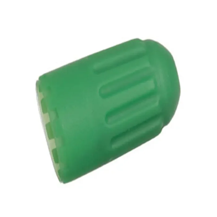 Schrader TPMS Plastic Green Sealing Snap-In Valve Cap – 100 Pack
