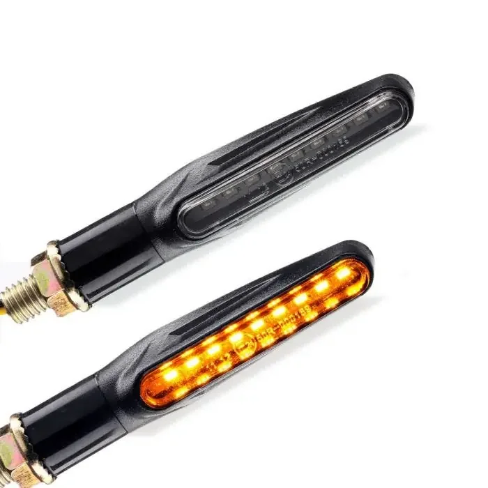 Sequential indicators compatible with Yamaha YZF-R6 / YZF-R3 / YZF-R1 LED Turn signals Lumitecs KP6