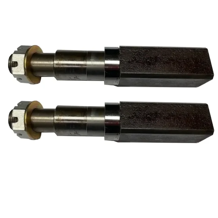 Set Of 2 Square Trailer Spindle Fits Universal Models