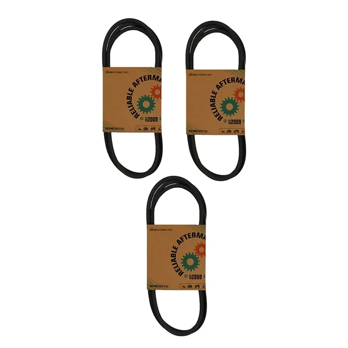 Set of (3) 1/2″ x 95″ A Section Polyester Cord V-Belts A93 4L950 B1A93