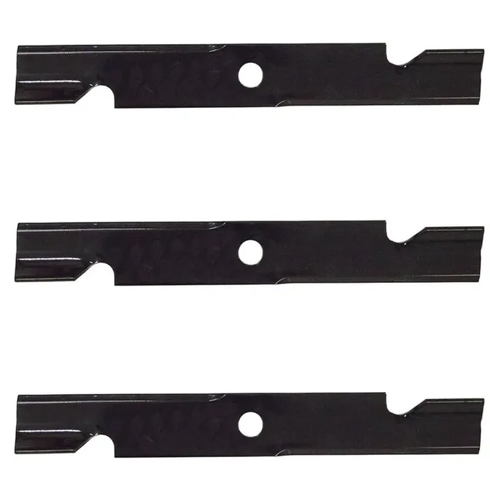 Set of (3) Notched Blades 140-1242 Fits Toro Titan Z5200 ZTR 109-6873