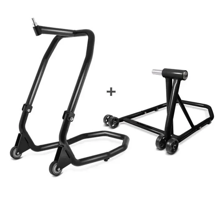 Set Single Sided paddock stand + Head Lift compatible with Ducati Multistrada 1260 Pikes Peak 18-20 Constands V4 black