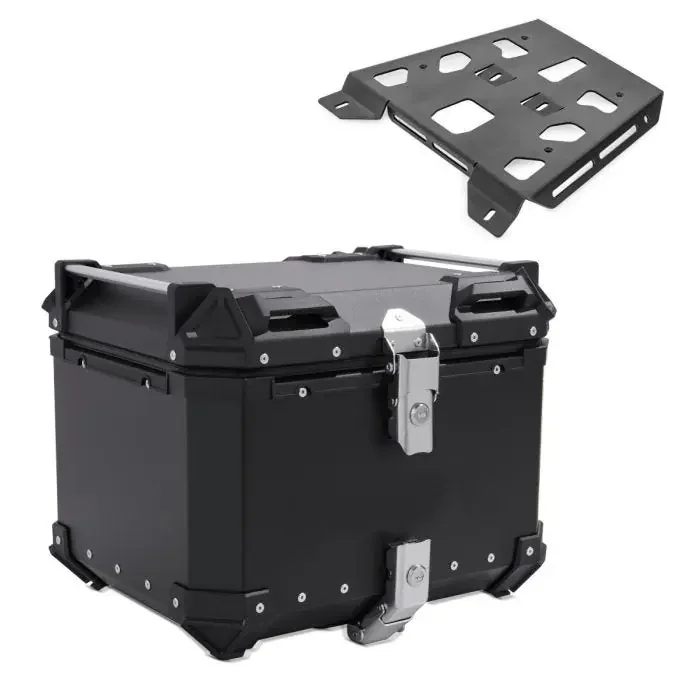 Set top case + luggage rack pour compatible with Yamaha Tenere 700 / Rally 19-25 black Bagtecs XB45