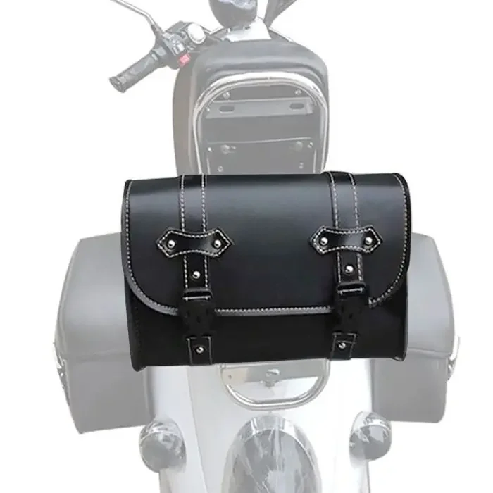 Sissy bar bag for Cruiser Custom tail bag Craftride SB3 black CB45610