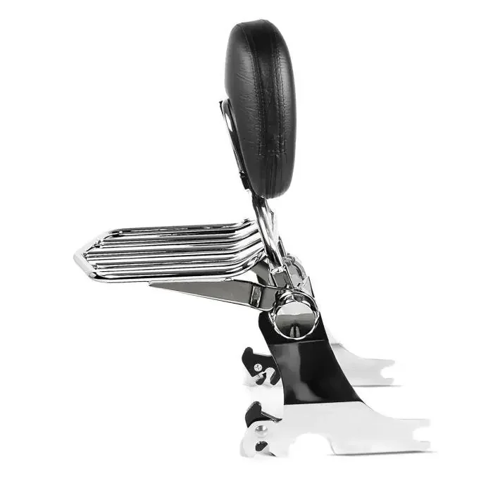 Sissy Bar with Rear Rack detachable fits for Harley Davidson Sportster 883 Hugger 94-03 chrome Craftride