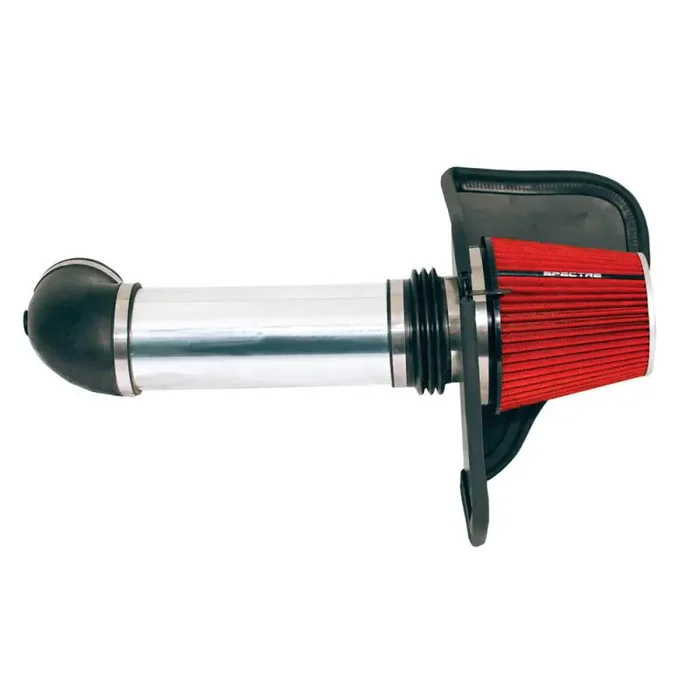 Spectre 05-10 Chrysler 300C V8-5.7/6.1L F/I Air Intake Kit – Polished w/Red Filter