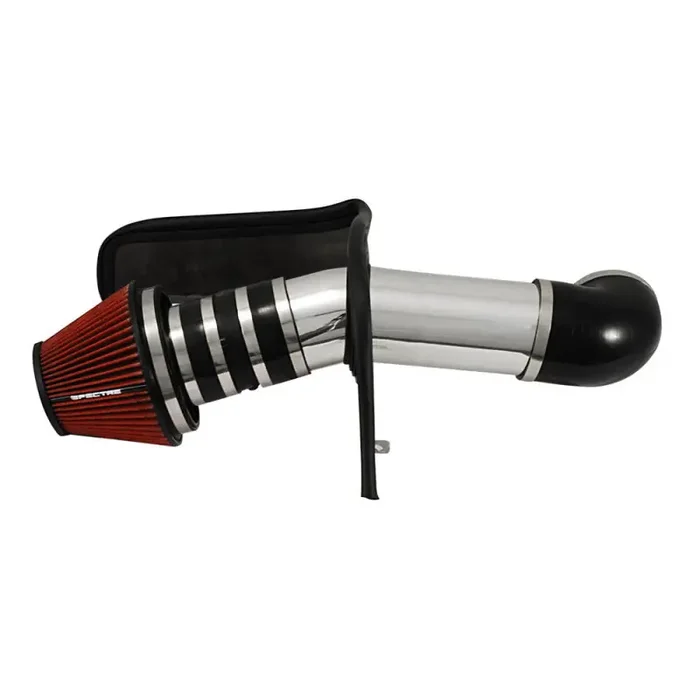 Spectre 06-07 Chevy Trailblazer V8-6.0L F/I Air Intake Kit – Polished w/Red Filter
