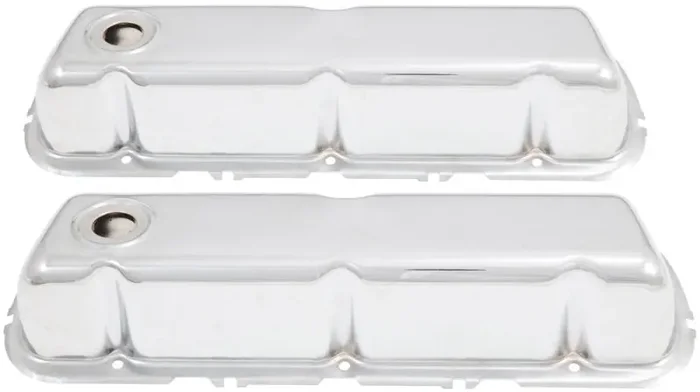 Spectre SB Ford Short Valve Cover Set – Chrome