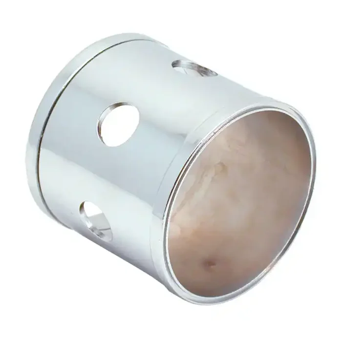 Spectre Universal Adapter Intake Manifold / Vent Port & Vacuum Sensor Adapter 3in. w/Collar – Chrome