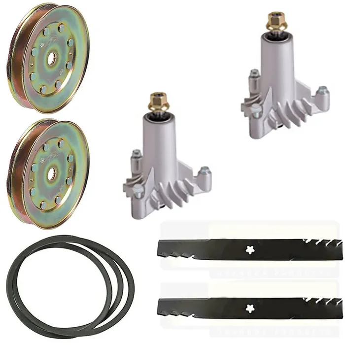 Spindle Assembly, Blade, Belt, and Pulley Kit Fits Ariens Replaces 21546095