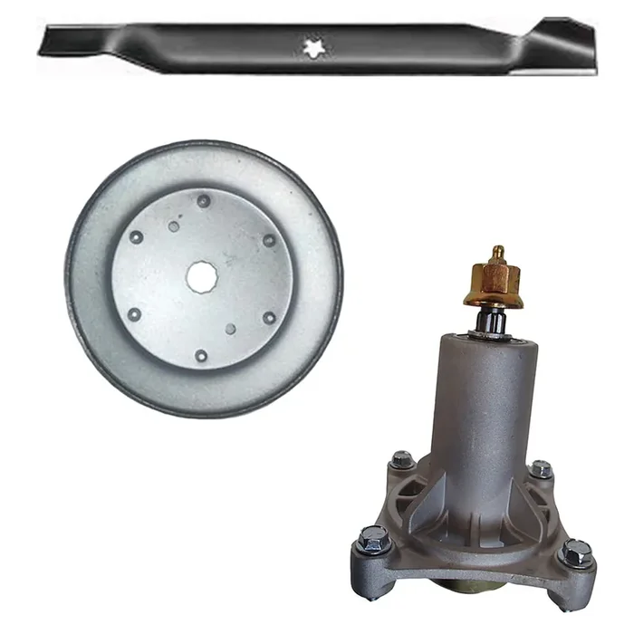 Spindle, Blade, & Pulley Fits Ariens Replaces 21546095