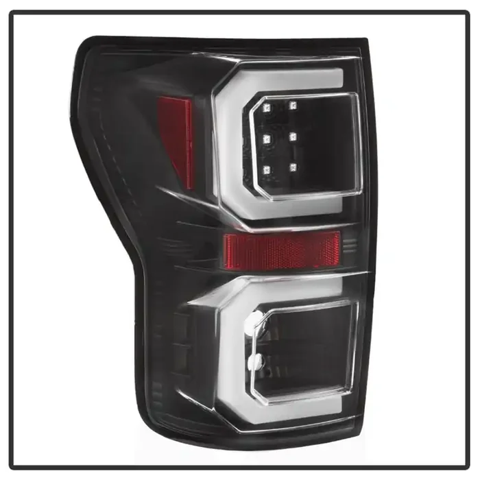Spyder 07-13 Toyota Tundra V2 Light Bar LED Tail Lights – Black ALT-YD-TTU07V2-LB-BK
