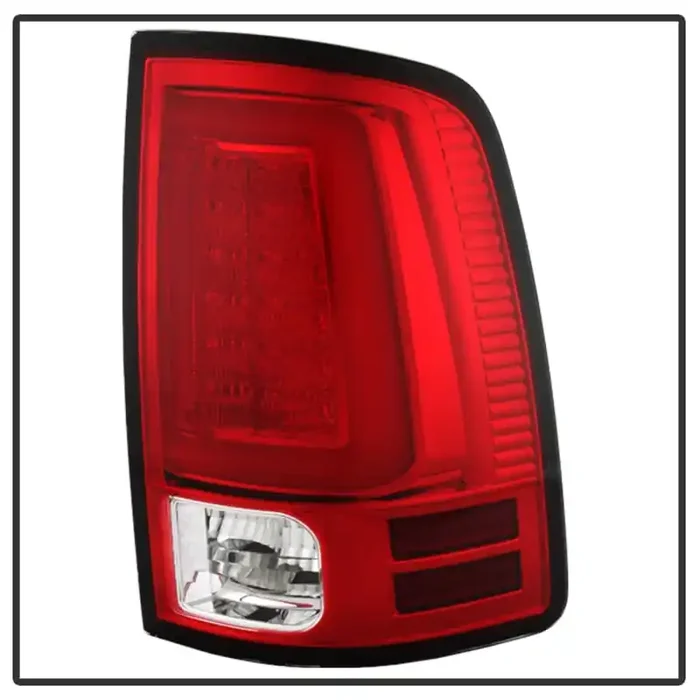 Spyder 09-16 Dodge Ram 1500 Light Bar LED Tail Lights – Red Clear ALT-YD-DRAM09V2-LED-RC