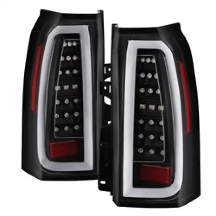 Spyder Chevy Tahoe / Suburban 15-17 Light Bar LED Tail Lights – Black (ALT-YD-CTA15-LED-BK)