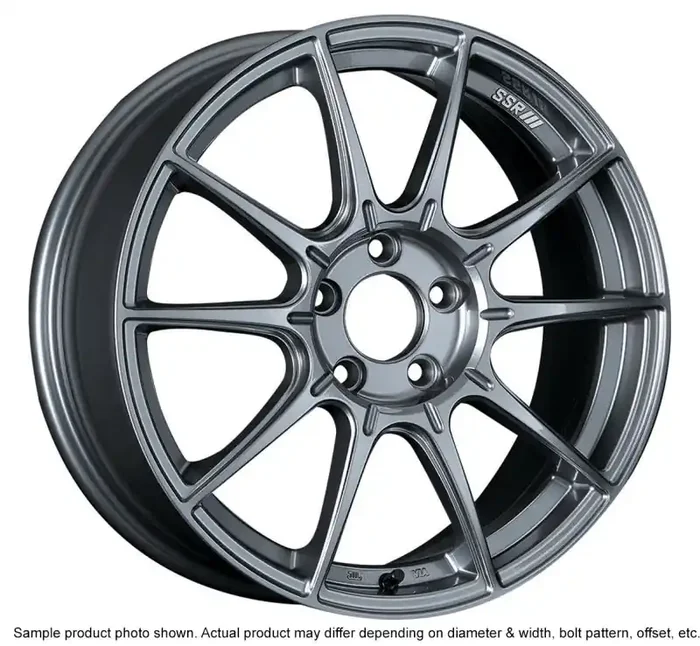 SSR GTX01 19×8.5 5×120 38mm Offset Dark Silver Wheel (S/O, No Cancellations)
