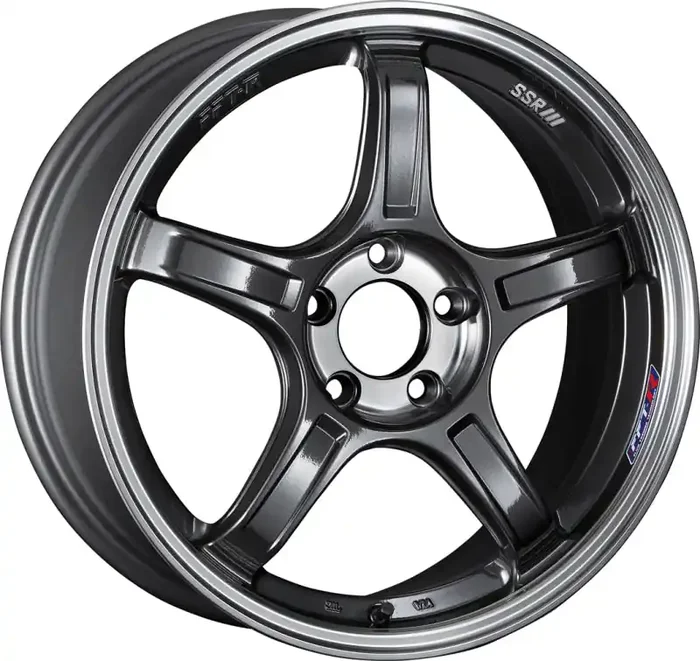 SSR GTX03 18×7.5 5×114.3 48mm Offset Black Graphite Wheel