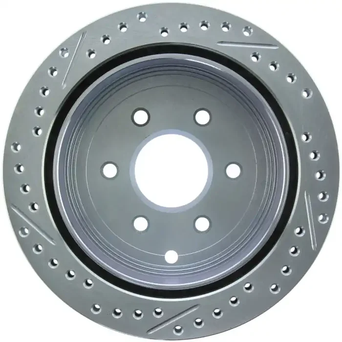 StopTech Select Sport Drilled & Slotted Rotor – Front Right
