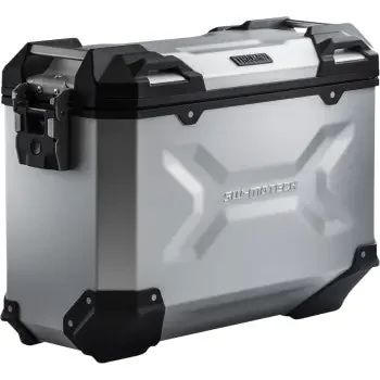 SW-MOTECH TRAX ADV Hard Case – 37 Liter – Silver – Left ALK.00.733.11000L/S