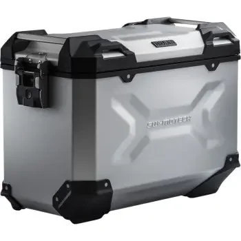 SW-MOTECH TRAX ADV Hard Case – 45 Liter – Silver – Left ALK.00.733.10000L/S