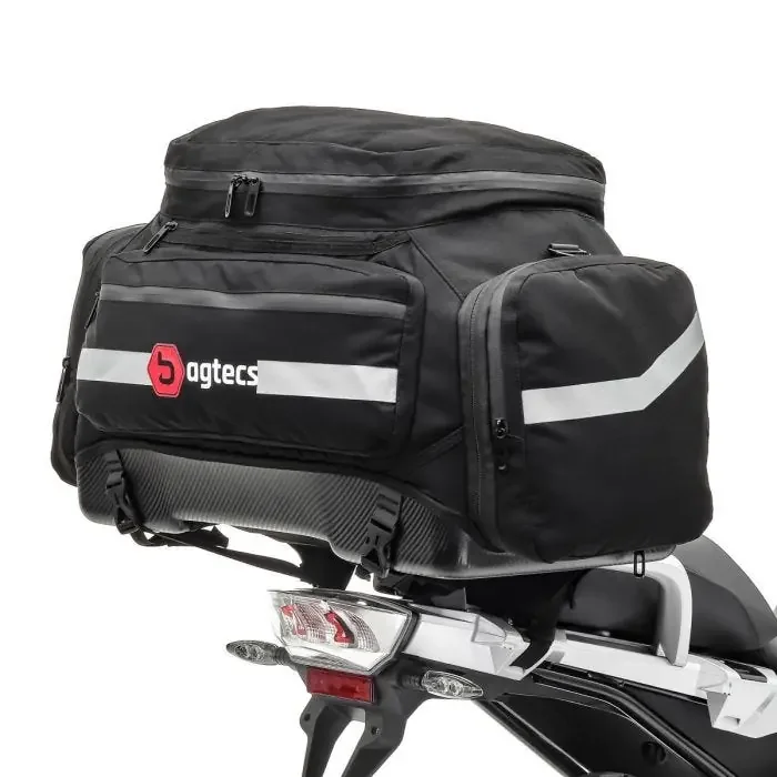 Tail bag compatible with KTM 690 Duke / R passenger seat Bagtecs K55